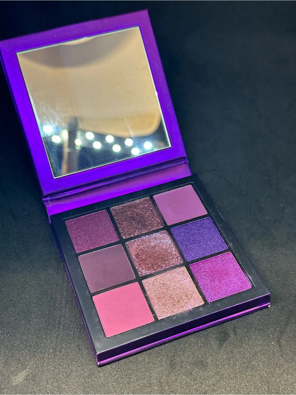 Huda Beauty Wild Jaguar, Khaki Haze, & Amethyst obsessions 9-pan palettes